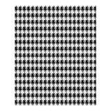 Black White Houndstooth 3-Pieces Bedding Set