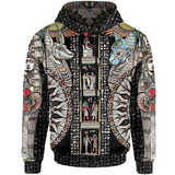 Egypt God Anubis & Bastet 3D Print Pullover Hoodie