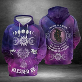Blessed Be The Soul Of A Witch 3D All Over Printed Hoodie