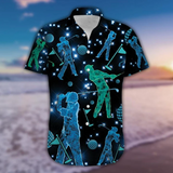 I Hit Golf Balls Hawaiian Shirt