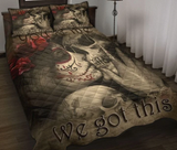 You And Me We Got This Sugar Mexico Skull 3D Print Bedding Set