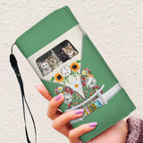Personalized Cat Women Wallet Purse