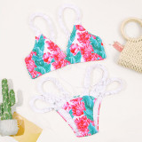 Sexy Flower One Piece Swimsuit