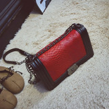 Chain Shoulder Plaid Cross body  Messenger Bag Chain Shoulder Plaid Cross body  Messenger Bag