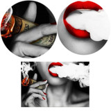 Modern Abstract Portrait Posters and Prints Wall Art Canvas Painting