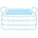 Inflatable Bathtub Folding Spa Tub