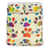 Dog Paw Bedding Set