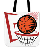 BASKETBALL TOTE BAG BASKETBALL TOTE BAG