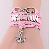 Infinity Love NAVY MOM Bracelet Offer