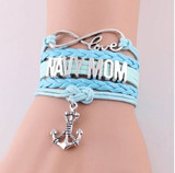 Infinity Love NAVY MOM Bracelet Offer