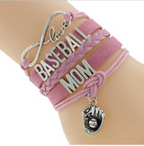 Infinity Love BASEBALL MOM Bracelet Offer