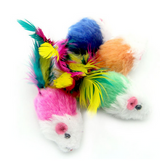 10 pcs. Fleece Mouse Cat Toys Offer