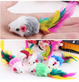10 pcs. Fleece Mouse Cat Toys Offer
