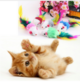 10 pcs. Fleece Mouse Cat Toys Offer