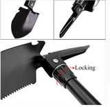 Multi-functional 5 in 1 Portable Folding Shovel With Compass