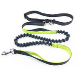 Elastic Waist Running Leash with Reflective Strip Elastic Waist Running Leash with Reflective Strip