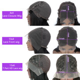 Sassy Straight / HD Transparent Lace Frontal Wig