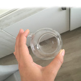 Transparent Clear Glass Round for Gardening