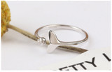 Mermaid's Tail Silver Ring