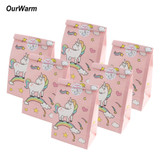 12pcs Pink Unicorn Paper Candy Gift Bags Unicorn Party Kids Girls Birthday Birthday Party Supplies