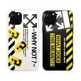OW Inspired Hypebeast IPhone Case