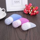 3Pcs Set Portable Silicone Travel Bottles