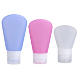 3Pcs Set Portable Silicone Travel Bottles
