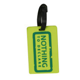 4-Pack Silicone Luggage Tags