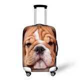 Cute Dog Luggage Cover For 18-30 Inches