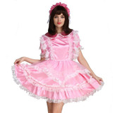 Lockable Sissy Maid Dress
