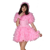 Lockable Organza Sissy Dress