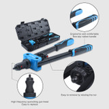 Smraza 14'' Rivet Nut Tool with 70 PCS Rivnuts, Professional Rivet Nut Setter Kit, Hand Riveter with 7 PCS Metric & Inch Mandrels, and Rugged Carrying Case M6 M8 M10, 1/4-20, 5/16-18, 3/8-16-SG10