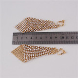 Rhinestone Clip On Earrings