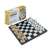 High Quality Chess Game Medieval Chess Set With Chessboard 32 Chess Pieces With Chessboard Gold Silver Magnetic Chess Set WPC