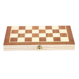 Folding Wooden International Chess Set Pieces Set Board Game Funny Game Chessmen Collection Portable Board travel games 9