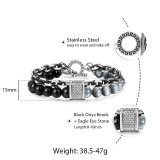 Multiple Design Natural Stone Beaded Bracelets