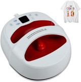 Mini Portable Heat Press Machine Sublimation Digital Transfer Printing MachineA3/A4 for T-shirts Transfer and Ironing