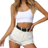Women Sexy Crop Top Summer Backless Camis