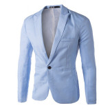 Charm Formal Blazer Men Casual Slim Fit One Button Suit Blazers Jacket Coat Tops Men Blazers blazer masculino blaser masculino
