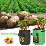 Grow Bag Potato Grow Planter Potato Tomato Vegetable Growth Bag Vertical Vegetable compost