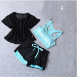 3 pieces
 Set Women's Yoga dresss
 exercise dressing
 exercise dress
 For young women exercise exercise Clothes Athletic moving
 Yoga dresss
 Sets