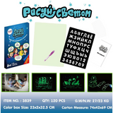 luminateding Paint luminated Light Tablet Draw With Light Fun & Developing Toy