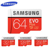 EVO+ mini SD 32G SDHC 80mb/s Grade Class10 Memory Card C10 UHS-I TF/SD Cards Trans Flash SDXC 64GB 128GB