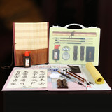 Chinese Calligraphy Writing Brushes Ink Stick Holder Set Training Learning Tool