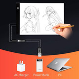 Drawing tablet LED electronic writing tablet graphic table painting Digital tablets drawing board portable Handwriting gifts