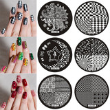 5X Pro Manicure Tools Kit Rectangular Nail Files Brush Accessories Nail Art Set
