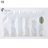 Multicolor Nail Art Rhinestones Glitters Nail Tips Decoration Manicure Tool DIY