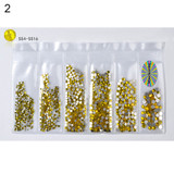 Multicolor Nail Art Rhinestones Glitters Nail Tips Decoration Manicure Tool DIY