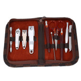 10 Pcs Manicure Set Manicure Pedicure Set Nail Clippers Scissors Grooming Kit