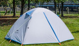 Naturehike 2-3 Person Double Door Waterproof Beach Tent Double Layer NH Outdoor One Bedroom Camping 2 Colors